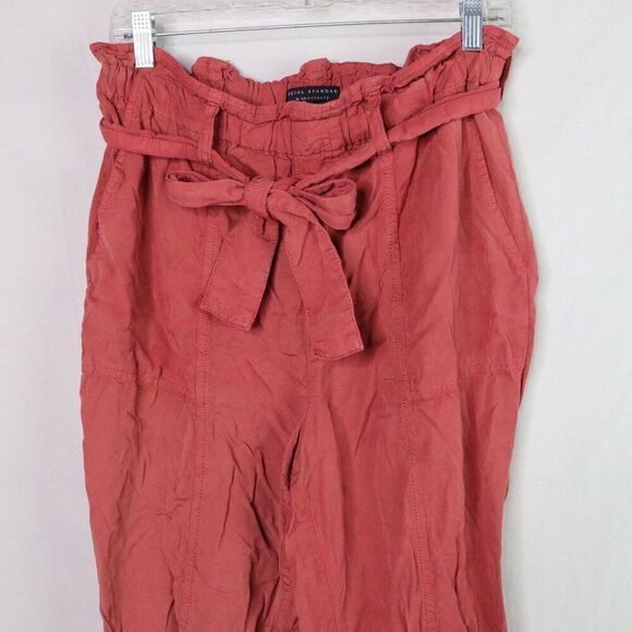Social Standard by Sanctuary | Paper Bag Tie Waist Pull on Pants Large - Picture 3 of 7